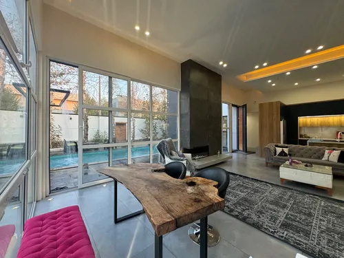 تصویر 4 - ویلا استخردار آبگرم لنا با فوتبال دستی در کردان