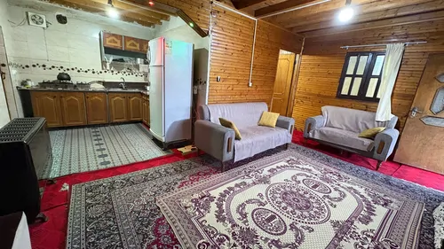 تصویر 4 - کلبه چوبی شالیزار با جکوزی و فوتبال دستی در  لفور