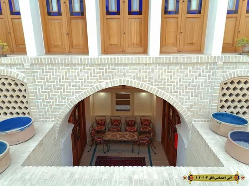 تصویر 4 - هتل سنتی هتل سنتی صباغیان ( اتاق فیروزه 102 سه نفره) در کاشان