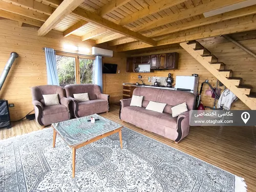 تصویر 8 - کلبه چوبی چشم انداز در  سوادکوه