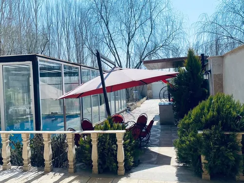 تصویر 3 - ویلا استخردار سرپوشیده آبگرم گلهای درختی در سهیلیه