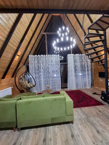 تصویر 5 - کلبه سوییسی دامان با جکوزی در  رامسر