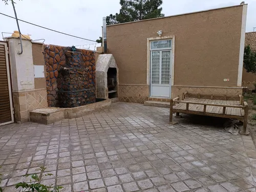 تصویر 3 - ویلا باغچه با نماکاری سنتی در کاشان
