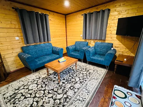 تصویر 8 - کلبه چوبی جنگلی زیبا  در  متل قو