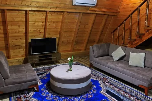 تصویر 5 - کلبه شهرک کلبه چوبی لوکس و تمیز با استخر آب گرم تصفیه تمام وقت در  عباس آباد