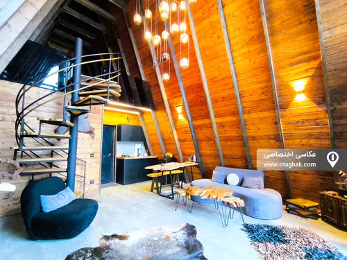 تصویر 14 - کلبه سوئیسی لاکچری آس در چالوس