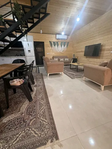 تصویر 4 - کلبه سوئیسی معراج با جکوزی و فوتبال دستی در ماسال