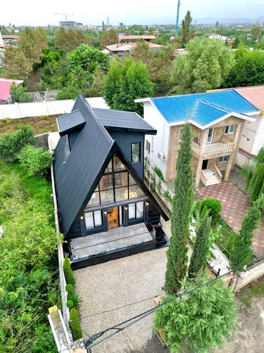 تصویر 17 - کلبه سوییسی عارفان با جکوزی در  رامسر