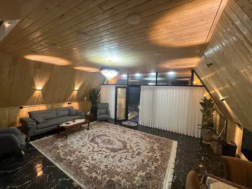 تصویر 3 - کلبه سوییسی سوما با جکوزی در قائمشهر