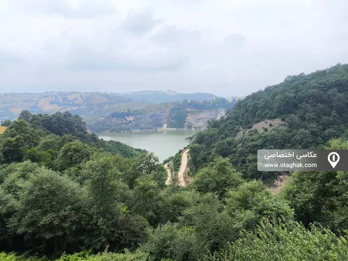 تصویر 3 - ویلا دوبلکس گیسوم با جکوزی رو به دریاچه سد و جنگل در بهشهر