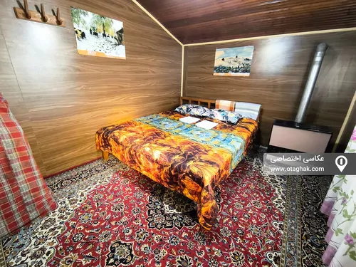 تصویر 12 - کلبه دوبلکس جنگلی با ویوی سد البرز  در  لفور