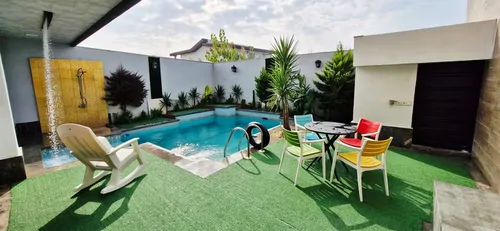 تصویر 2 - ویلا استخردار آبگرم نزدیک خانه دریا در سرخ رود