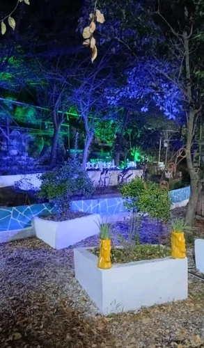 تصویر 3 - کلبه اتاق کاهگلی سنتی در باغ رستوران جنگلی در ساری