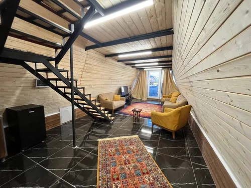 تصویر 5 - کلبه سوئیسی آیهان با جکوزی در  بابل کنار