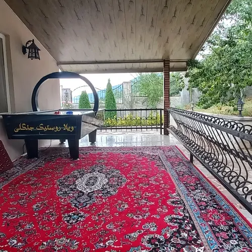 تصویر 24 - ویلا روستیک جنگلی با ایرهاکی حرفه‌ای در  کلاردشت