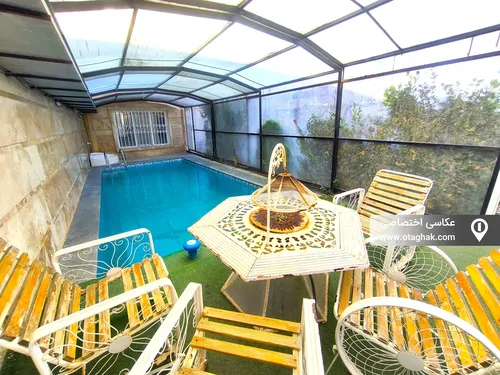 تصویر ۱ - ویلا استخردار آبگرم با سقف متحرک و ایرهاکی و فوتبال دستی در  سهیلیه