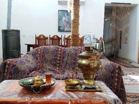 تصویر 5 - اقامتگاه بوم‌گردی نبکا(اتاق نارنگی) در  شهداد