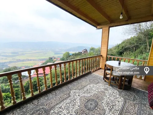 تصویر 3 - کلبه چوبی چشم انداز در  سوادکوه