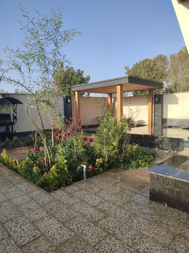 تصویر 21 - ویلا استخردار آبگرم ارم با فوتبال دستی در  کردان