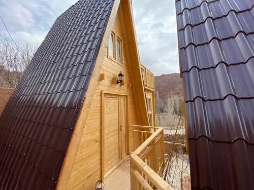 تصویر 2 - کلبه چوبی سرخ پوستی در  فیروزکوه 