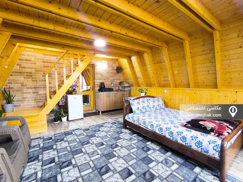 تصویر 4 - کلبه سوئیسی ارغوان در  سوادکوه