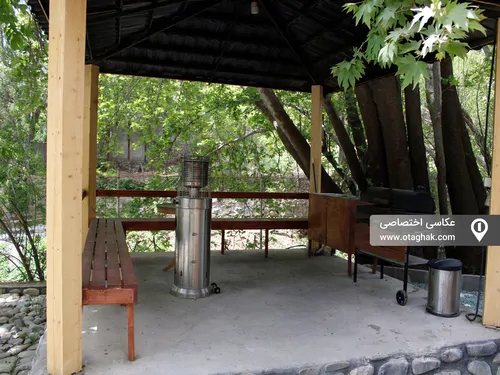 تصویر 27 - کلبه سوئیسی نوران (کنار رودخانه) در  کردان