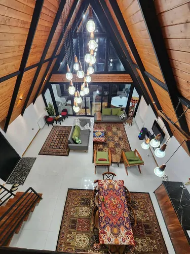 تصویر 5 - کلبه سوییسی آوان با جکوزی در رامسر