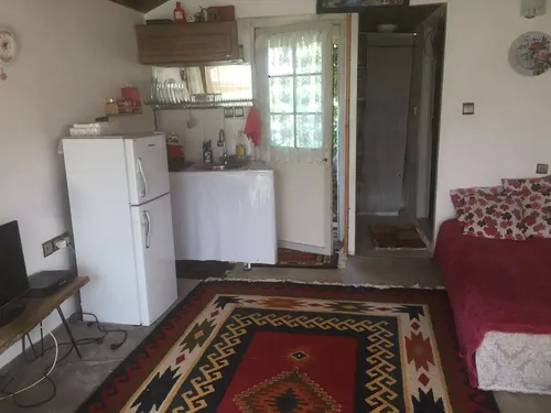 تصویر 3 - خانه سوئیت چوبی در باغ ویلا سرسبز در چابکسر