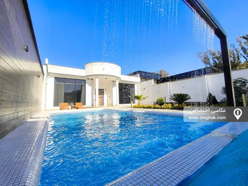 تصویر 2 - ویلا استخردار آبگرم وایت اند بلک در کردان