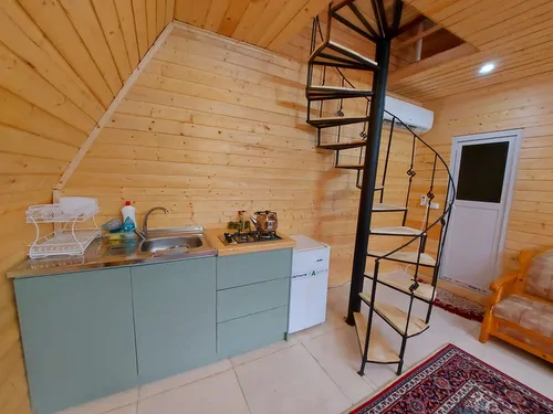 تصویر 8 - کلبه سوئیسی شیشه ای رویایی در  لنگرود