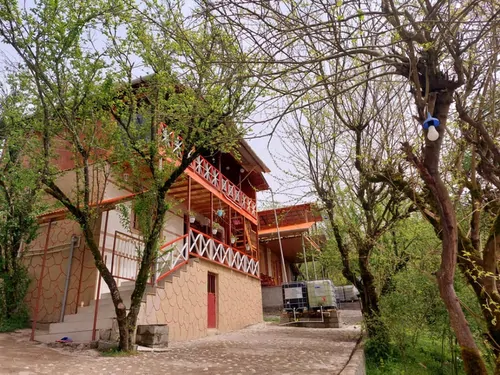 تصویر 33 - کلبه دوبلکس جنگلی محمد با جکوزی در  لفور