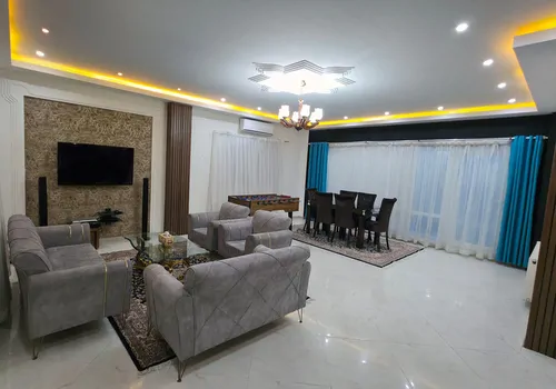 تصویر 3 - ویلا دوبلکس استخردار آبگرم بنفشه در متل قو