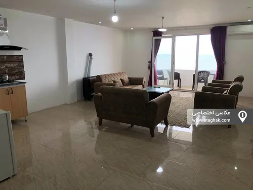 تصویر 1 - آپارتمان مبله ساحلی صدف(واحد۵) در  نوشهر