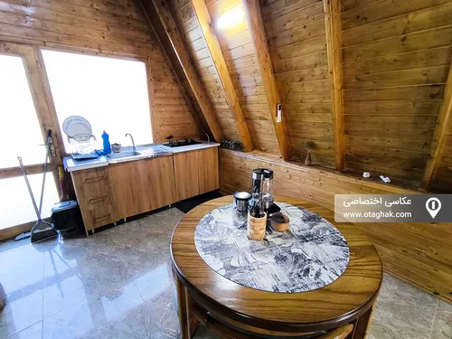 تصویر 8 - کلبه سوئیسی استخردار آبگرم تیدا در سوادکوه