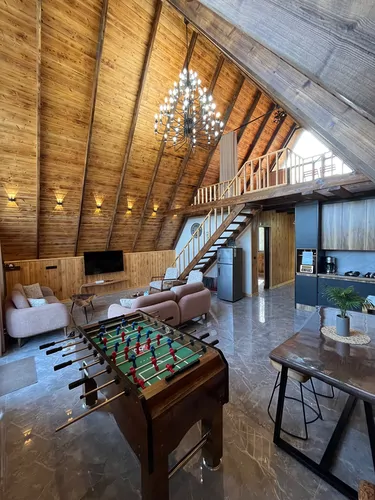 تصویر 8 - کلبه سوئیسی هاوراز با جکوزی در  چالوس