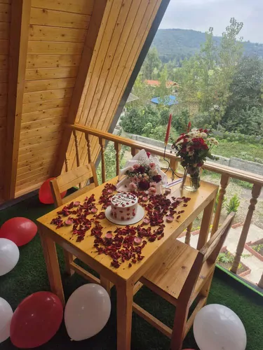 تصویر 9 - کلبه سوئیسی مهرآ با جکوزی در سوادکوه