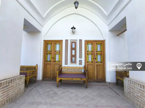 تصویر 12 - اقامتگاه بوم‌گردی خانه باغ تاریخی کیمیا (اتاق 3) در  کاشان