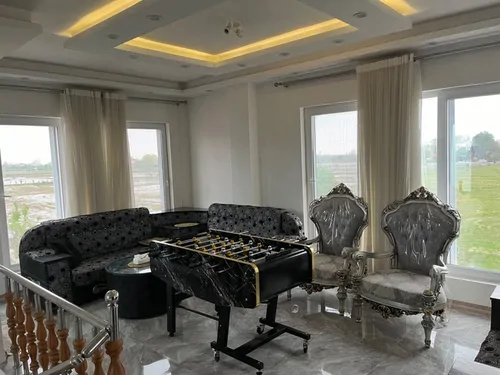 تصویر 8 - ویلا استخردار آبگرم عمارت رومی با فوتبال دستی در  ماسال