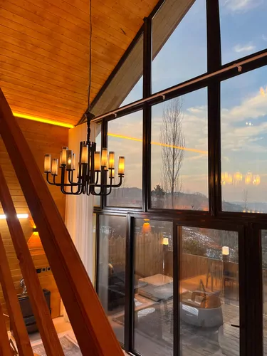 تصویر 9 - کلبه شیشه ای آسمان با جکوزی  در  شیرگاه