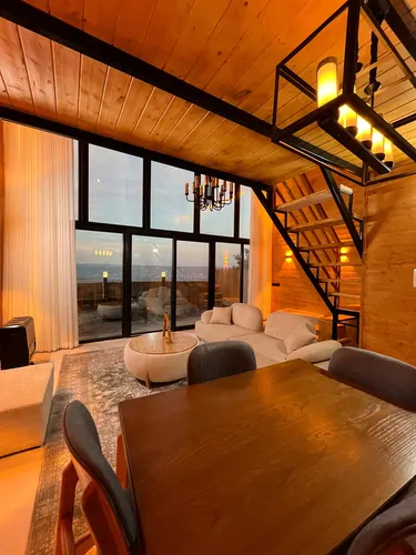 تصویر 12 - کلبه شیشه ای آسمان با جکوزی  در  شیرگاه