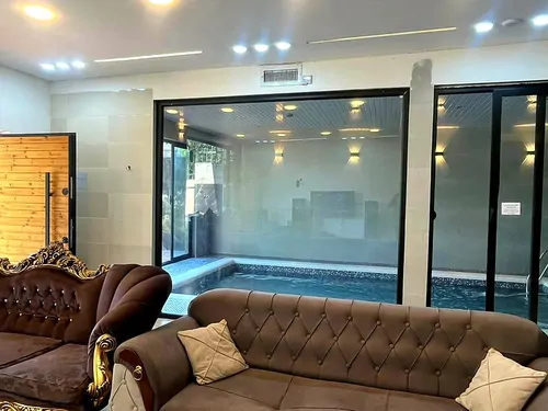 تصویر 9 - ویلا استخردار آبگرم رومنس با بیلیارد و فوتبالدستی در  کردان