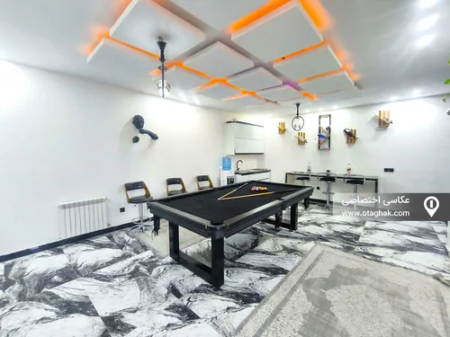 تصویر 5 - ویلا استخردار آبگرم عمارت روشا با بیلیارد در  کردان