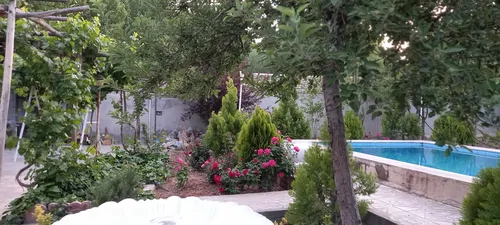 تصویر 2 - ویلا باغ ویلای استخردار مشرف به رودخانه و جنگلی در باغ بهادران