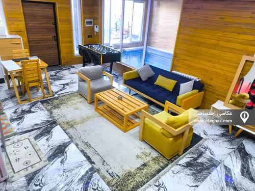 تصویر 4 - ویلا استخردار آبگرم عمارت روشا با بیلیارد در  کردان