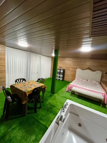 تصویر 11 - کلبه سوئیسی پناه با جکوزی  در  شیرگاه