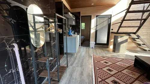 تصویر 11 - کلبه سوئیسی سروستان با جکوزی در سوادکوه