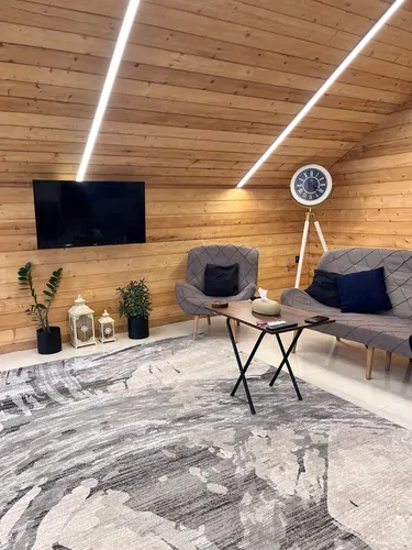 تصویر 4 - کلبه شیشه ای افرا تراس دار در ماسال