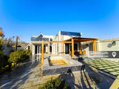 تصویر ۱ - ویلا  استخردار آبگرم نخلستان در  سهیلیه