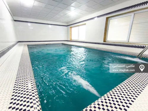 تصویر ۱ - ویلا استخردار آبگرم لاکچری رنگرز با فوتبال دستی در  نمک آبرود