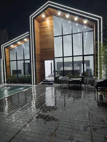 تصویر 11 - ویلا استخردار آبگرم باران با فوتبال دستی در  سهیلیه